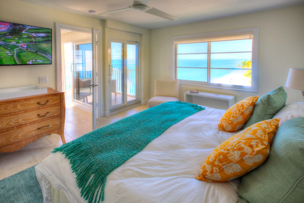 Wake up to breathtaking views from the master bedroom