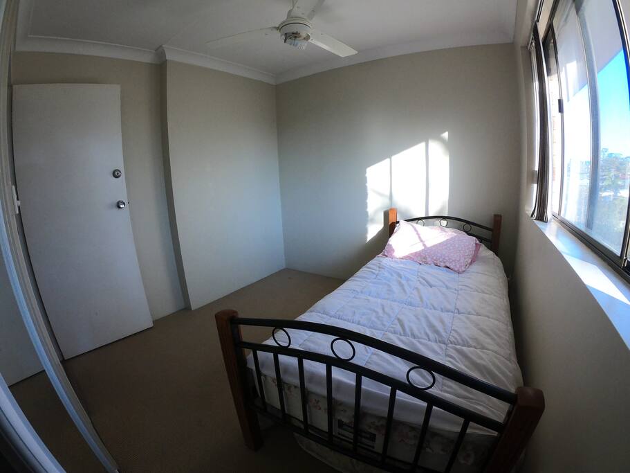 Bedroom from the cabinet