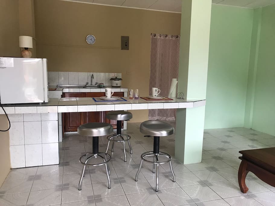Full kitchenette