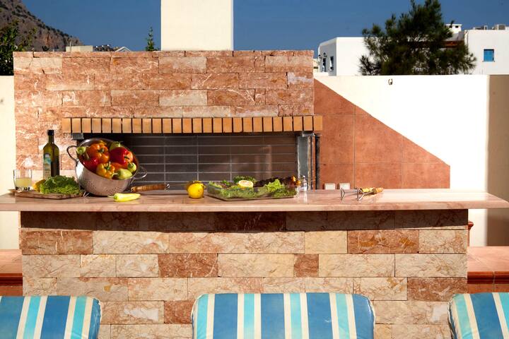 “villa-angelina” Seafront Villa with Private Pool. gallery image 5