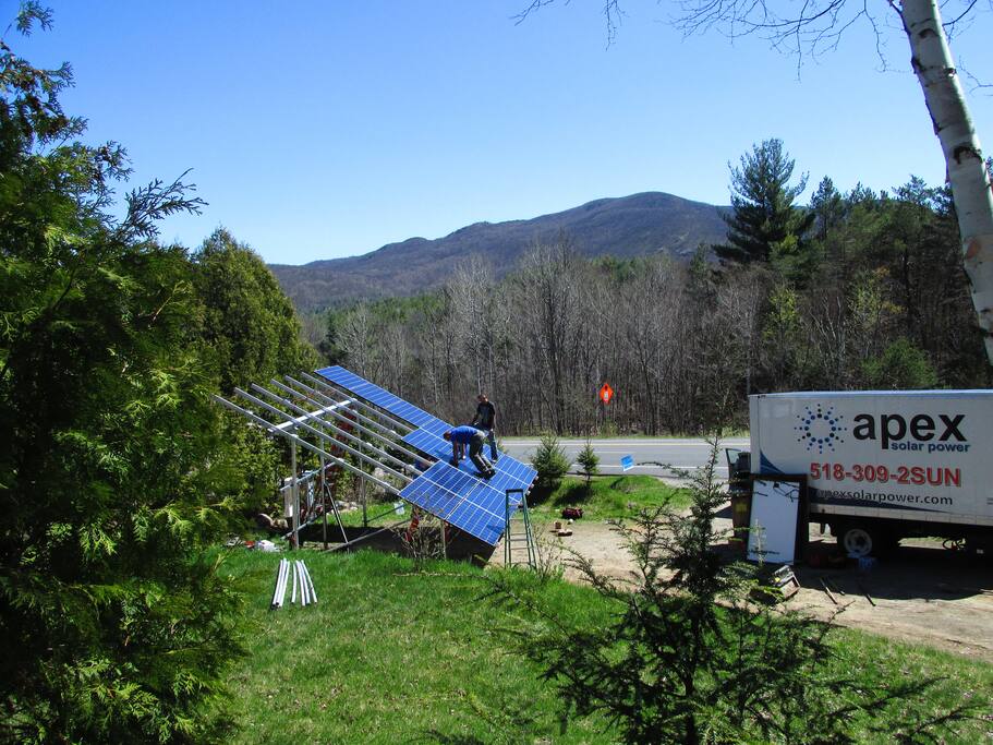 Your stay is 100% solar powered!