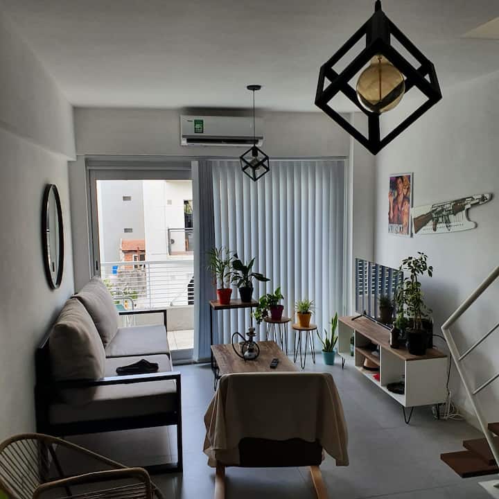 Studio apartment with private pool and terrace in Caballito