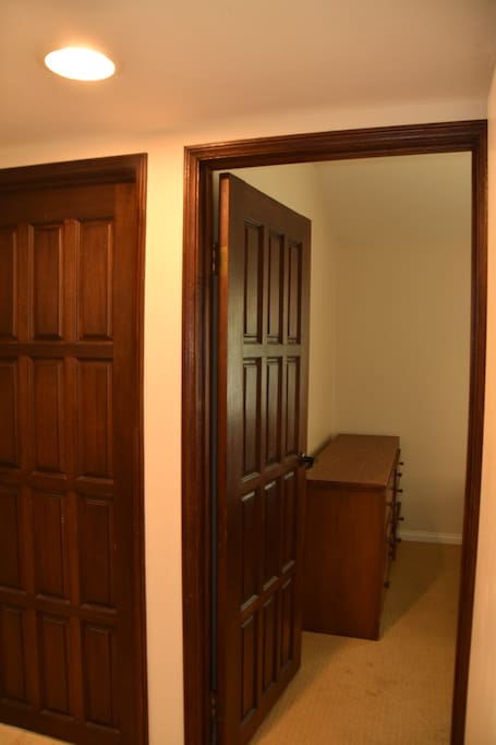 Entrance to private room