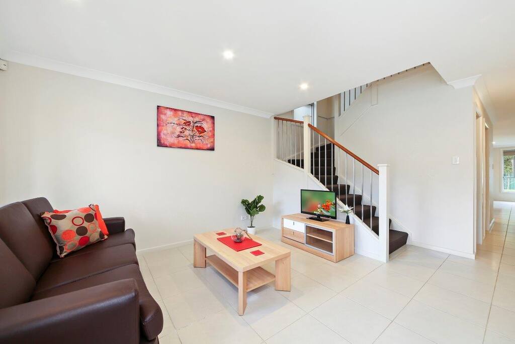Second Living Area with Double Sofa Bed