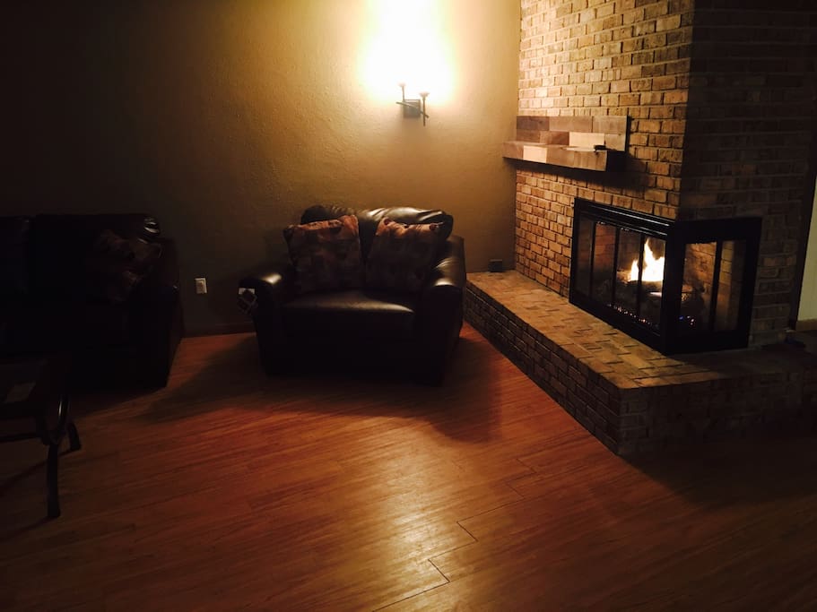 Upstairs fireplace!!