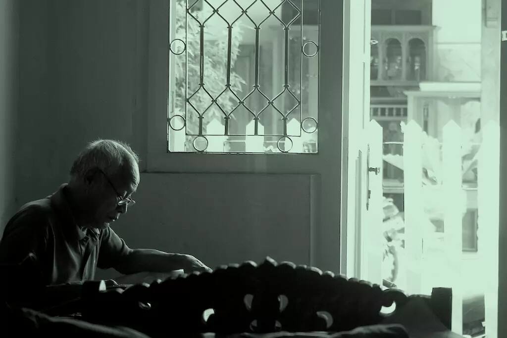 The Indonesian legendary photographer stayed at our guest house