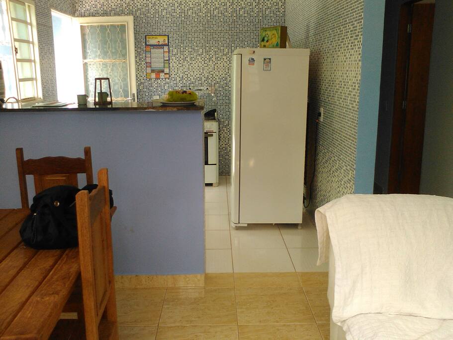 Sala e cozinha