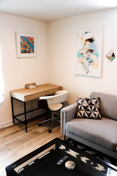 Wifi and work space for those who need to get some work done!