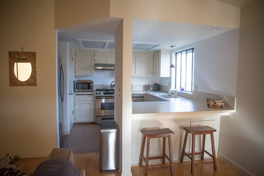 Upstairs kitchen