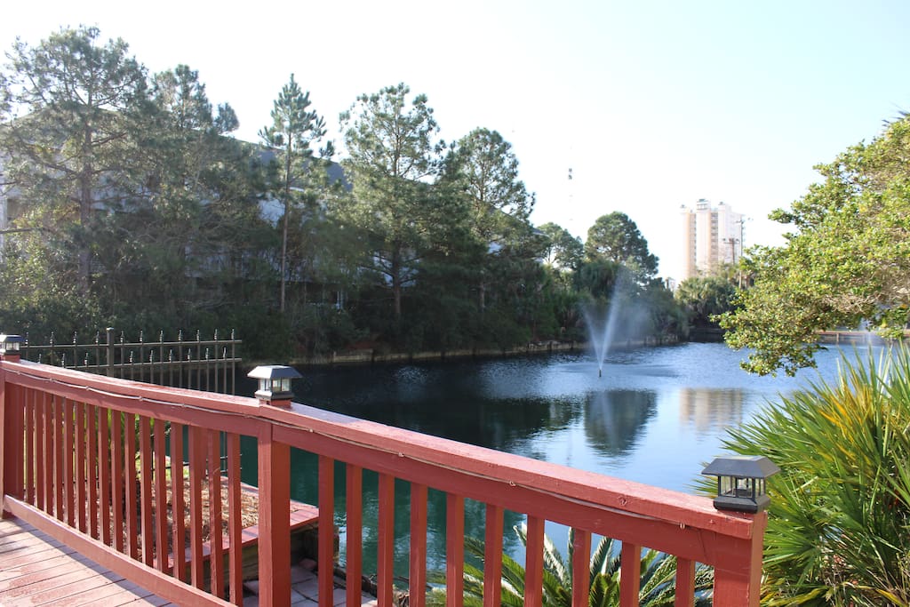 Fountain view