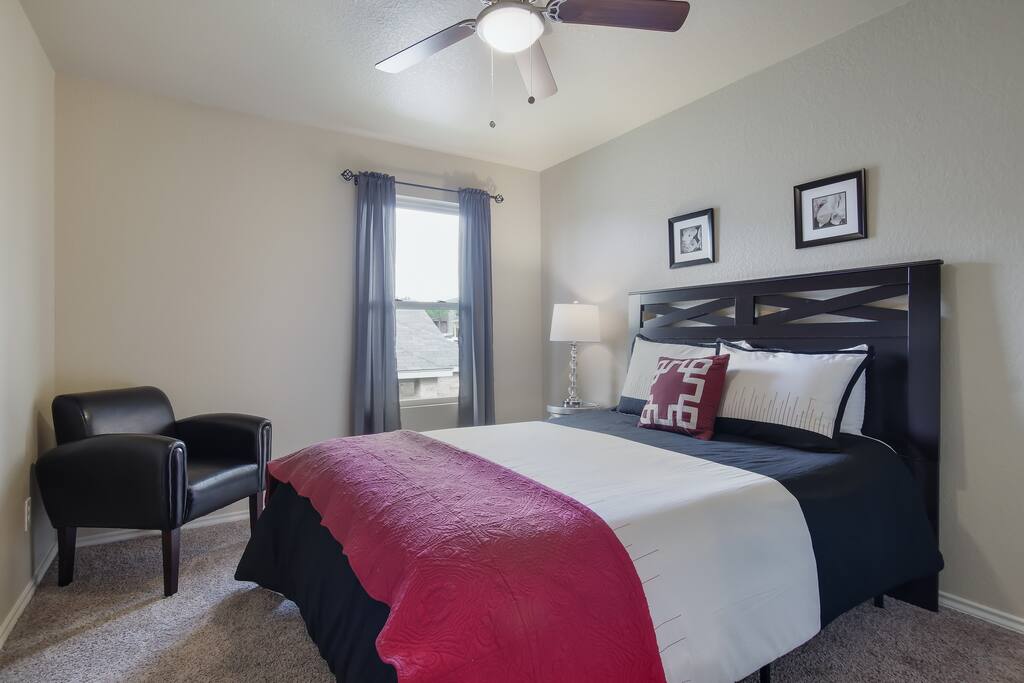 Comfy bedrooms!