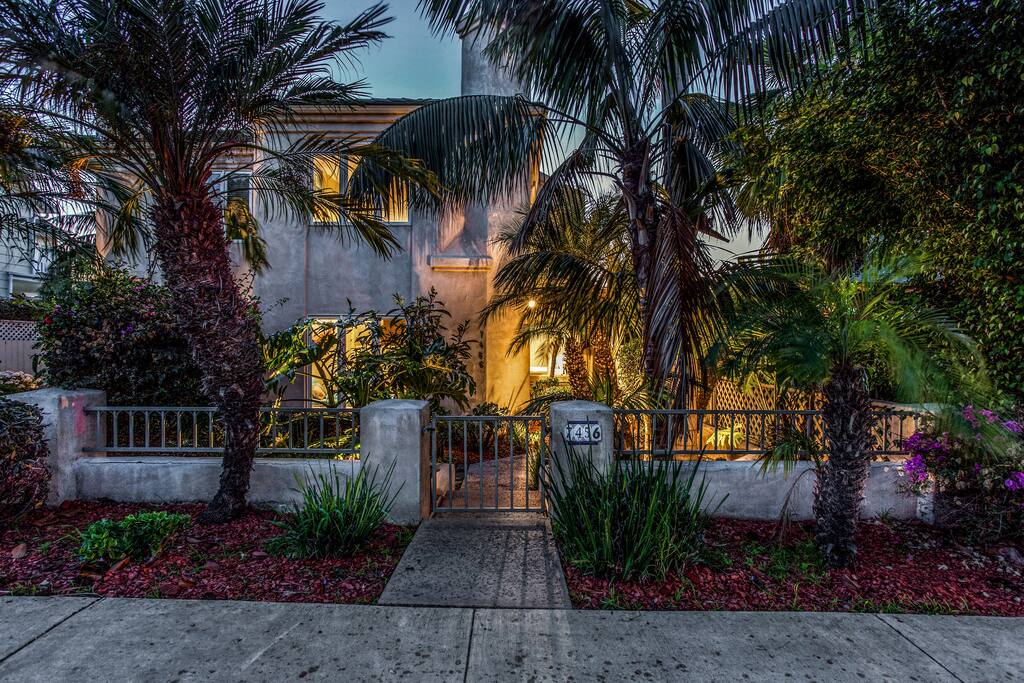 Look at this picturesque home entrance!