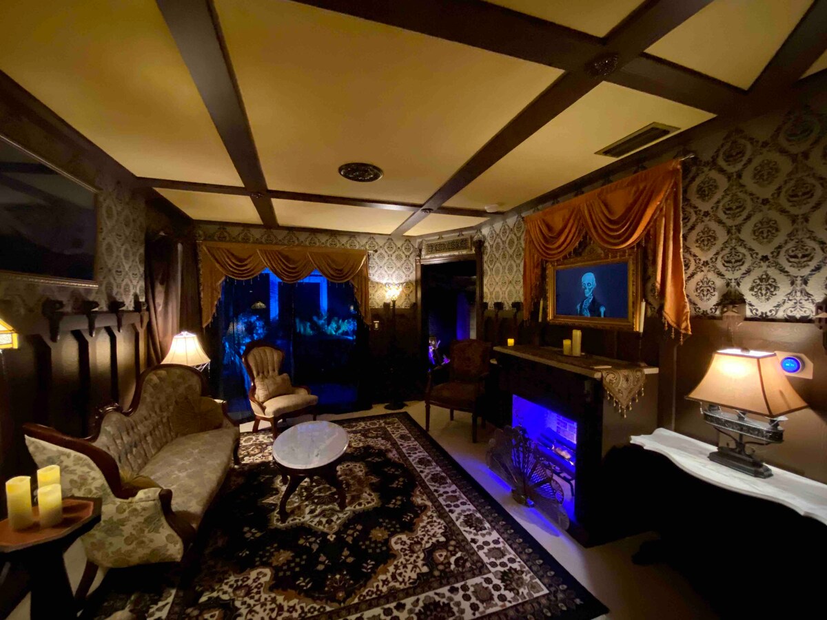 Ghoulish Sanctuary Based on the Haunted Mansion Apartments for Rent