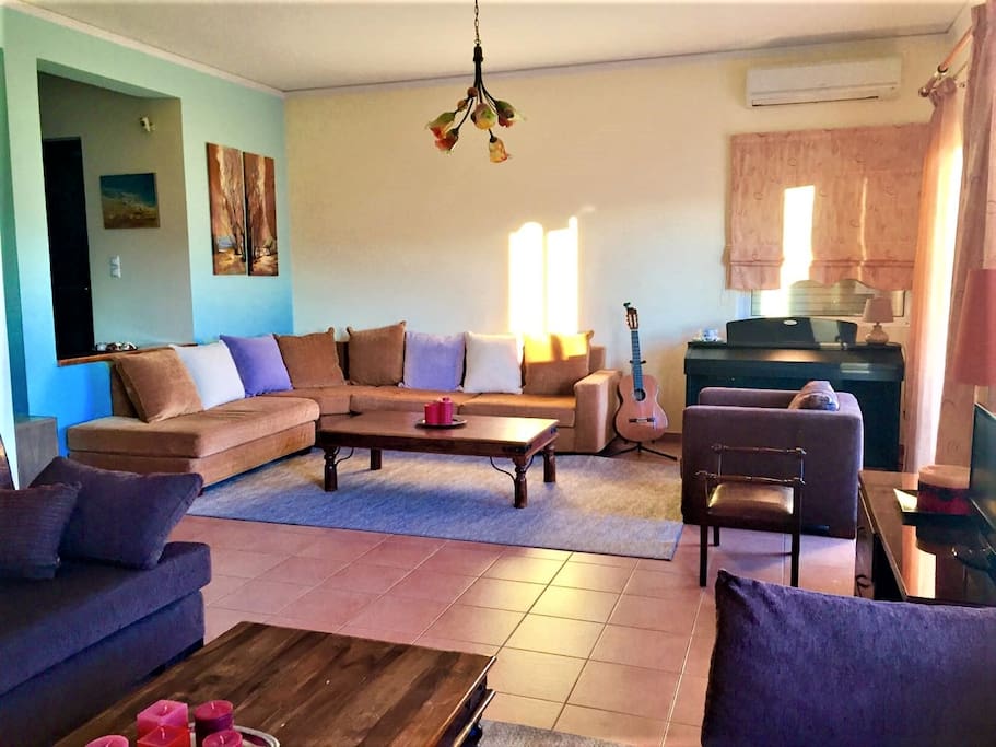 The living room
