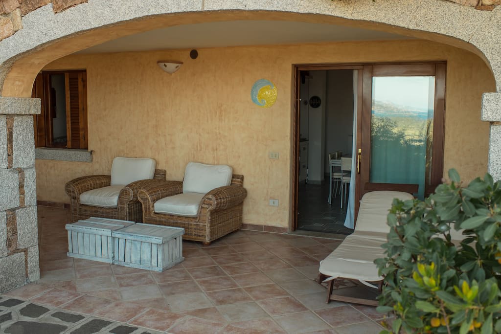Veranda e ingresso
