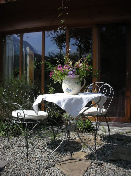 Garten-Sitzplatz