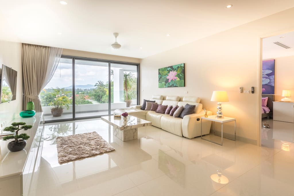 Overview of the living room