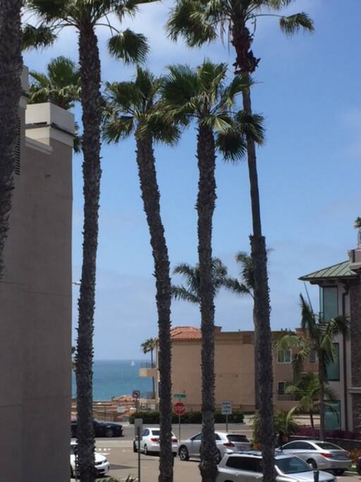 View from Balcony & Living Room
