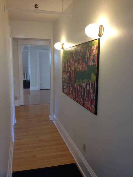 Apartment entrance hallway