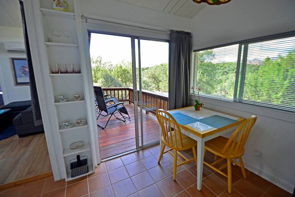 kitchen door out to deck ~