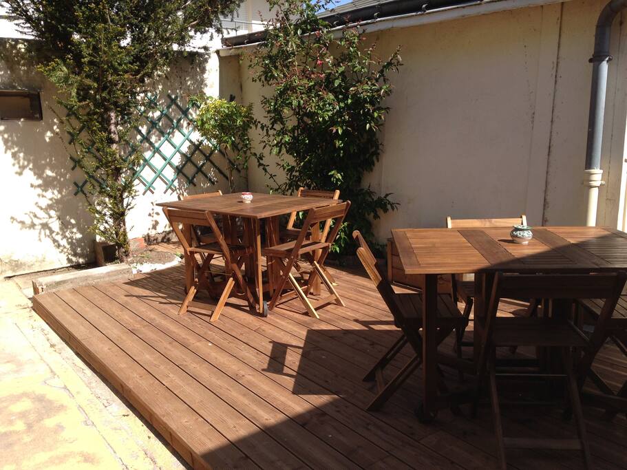Jardin avec terrasse