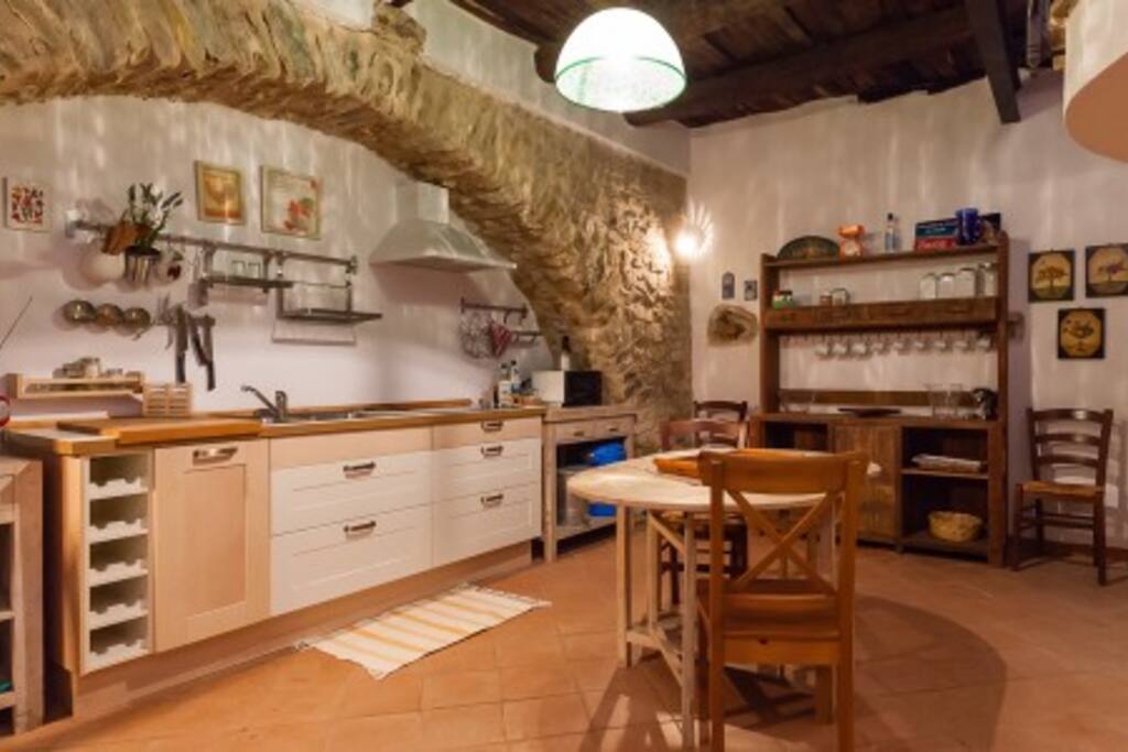 fully equipped kitchen