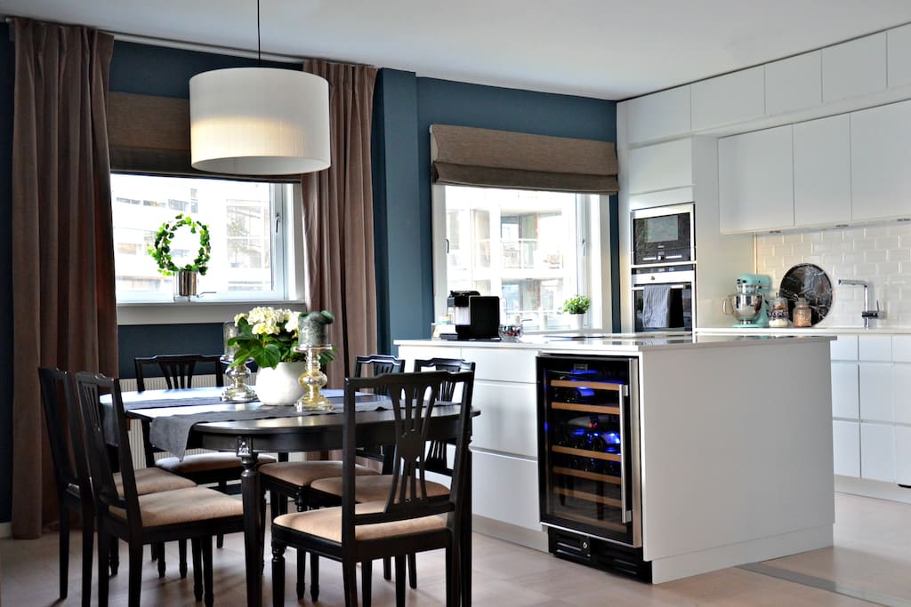 Kitchen and dining