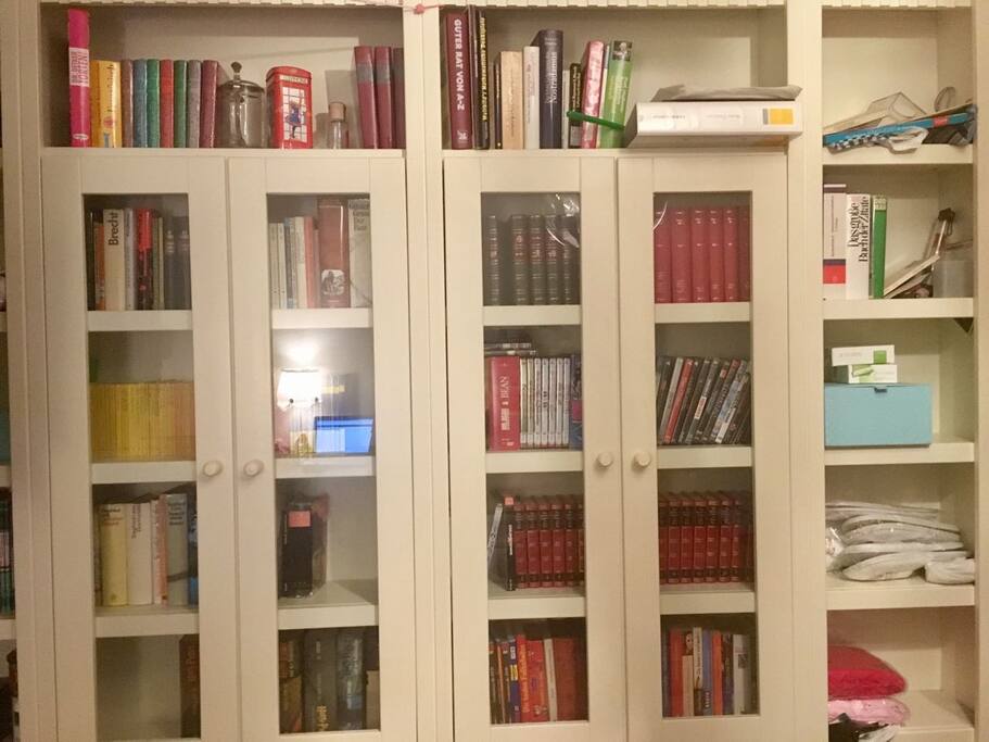 Großes Bücherregal