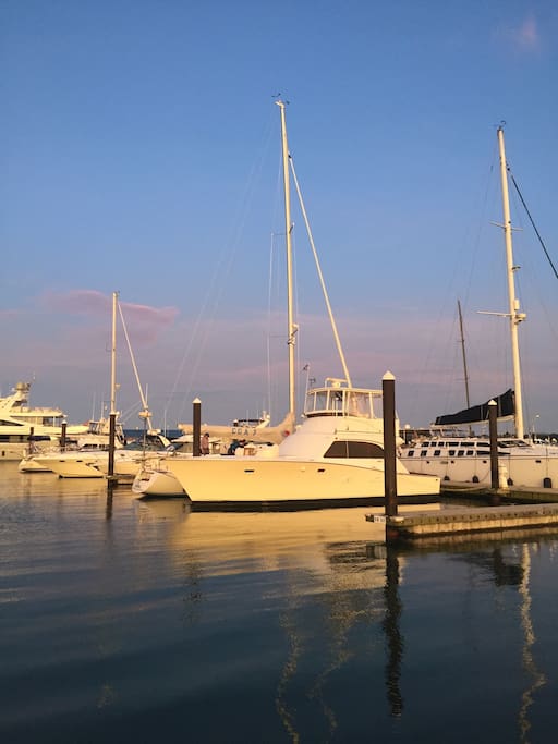 At Greenport Transient Dock