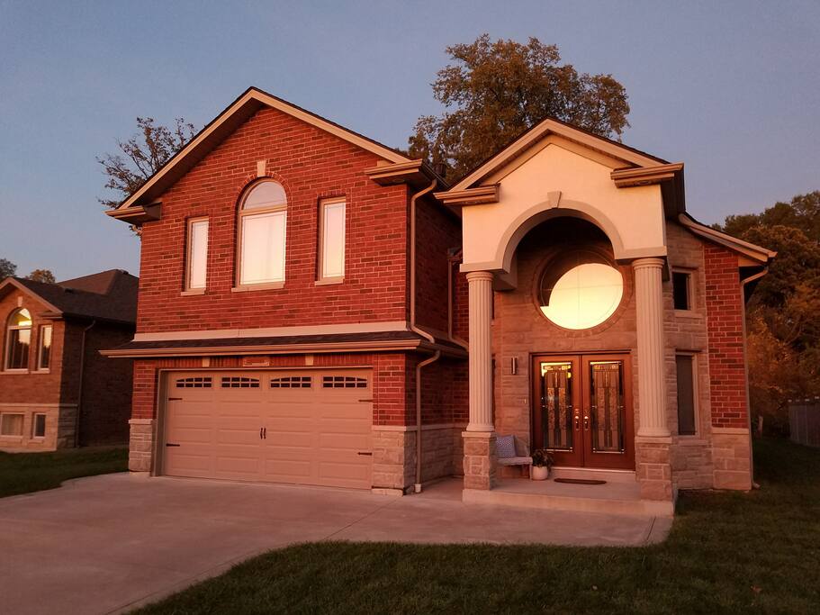 Our home on a secluded street