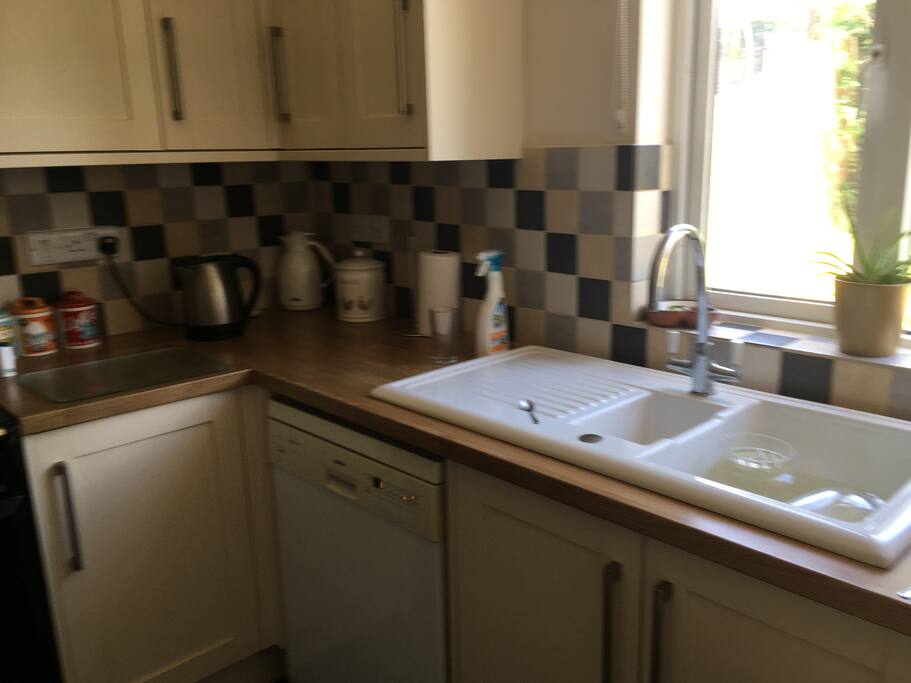 Shared kitchen guests welcome to use