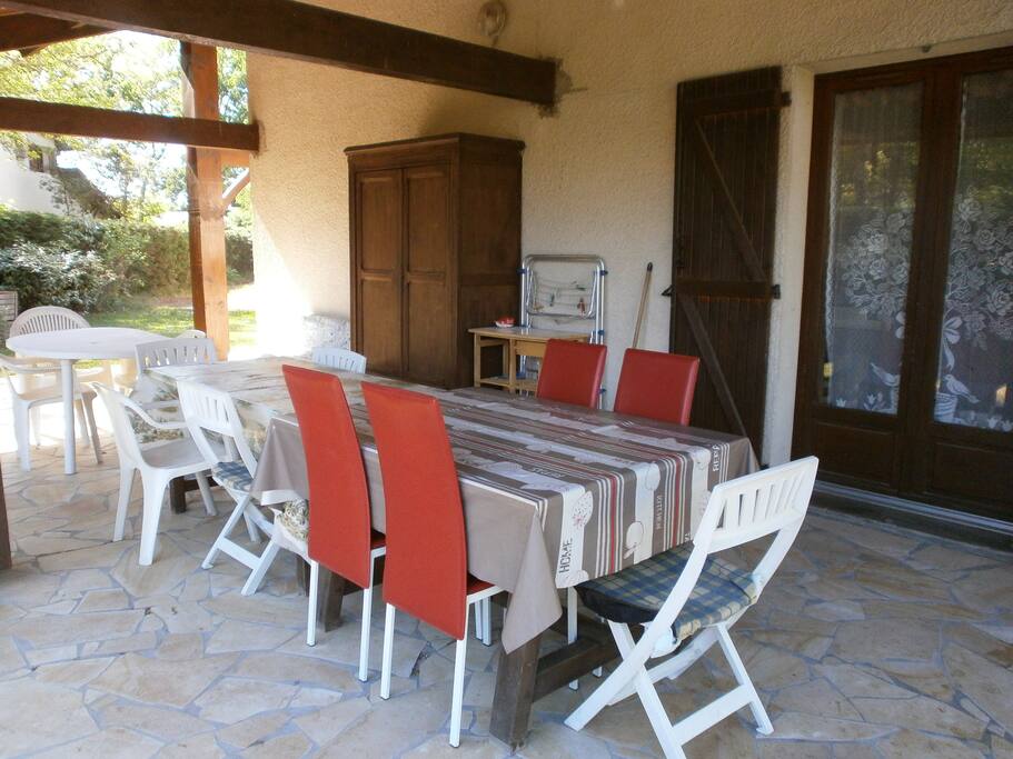 Terrasse couverte