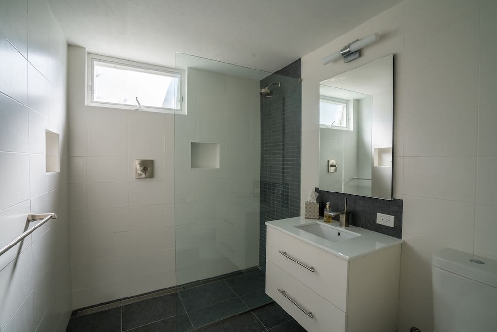 Self-contained bathroom