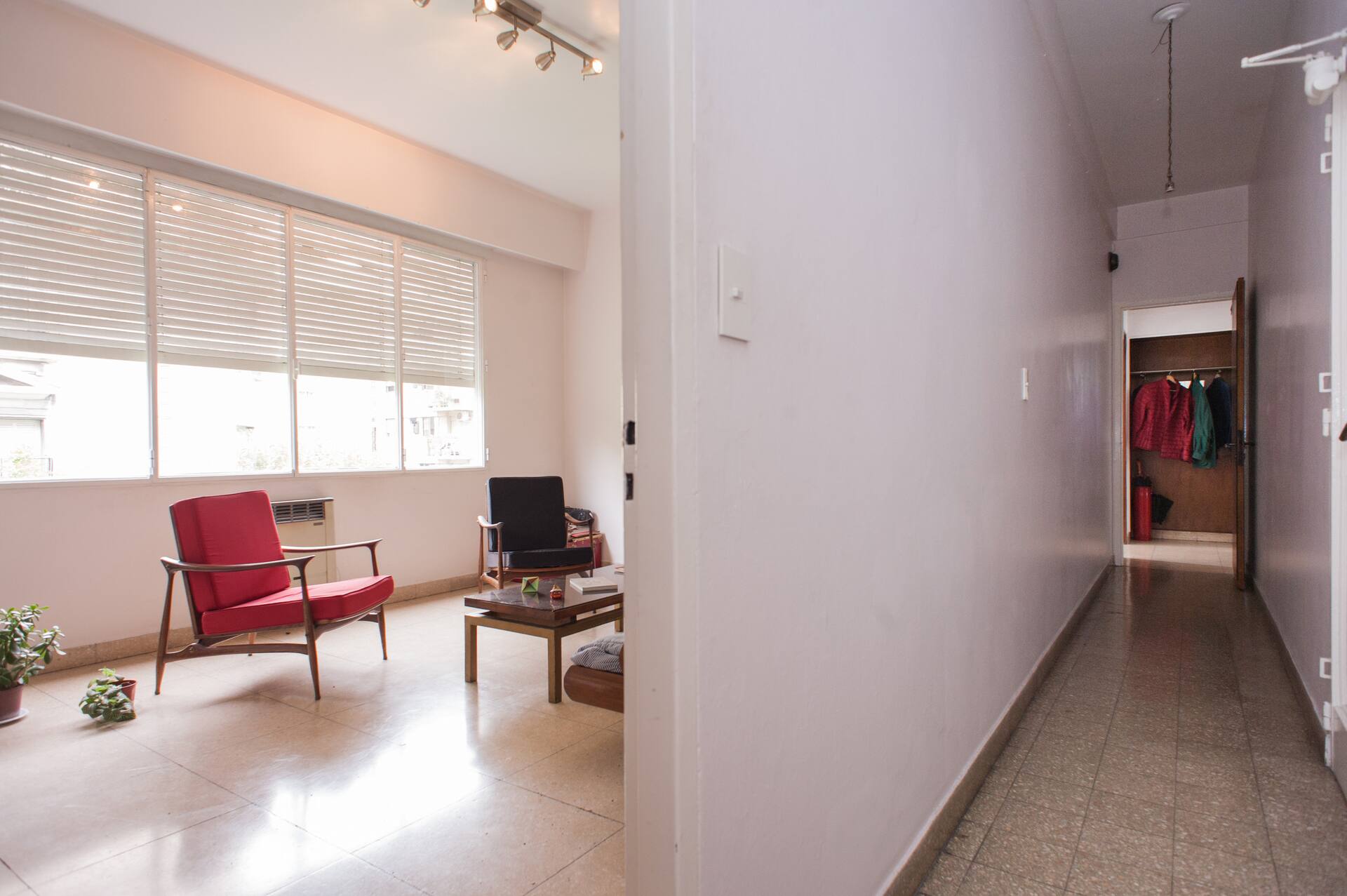Habitación en departamento compartido en Palermo
