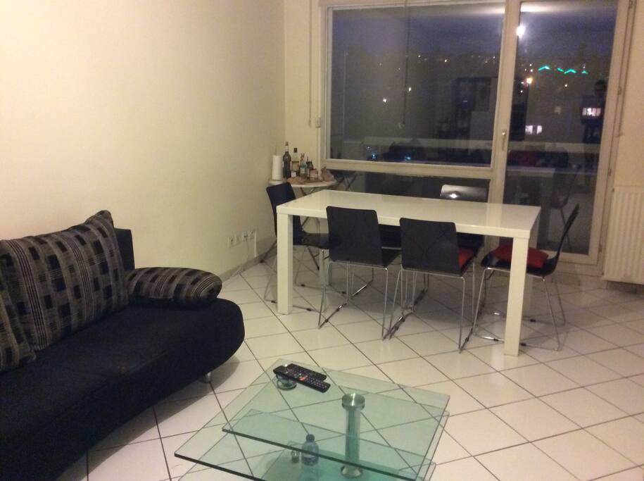 Salon-salle à manger