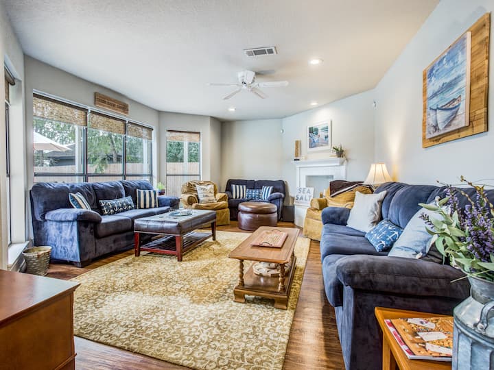 Family Lakefront Home | Pool, Game Room, Fire Pit