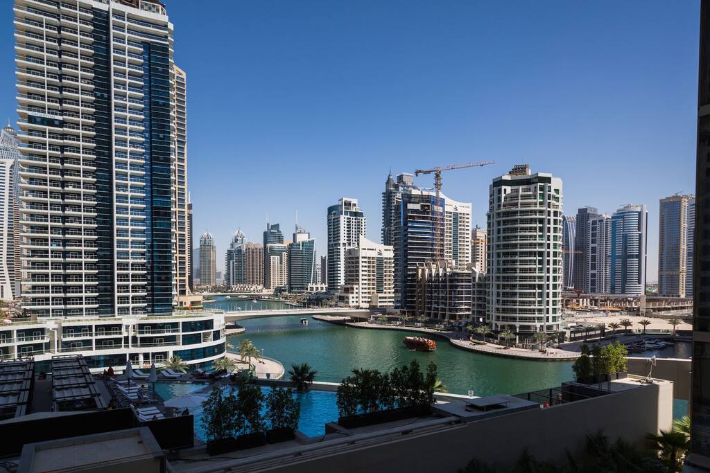 Stunning views from balcony