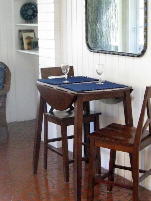 Dining area.