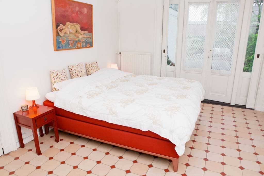 a very comfortable bed.
