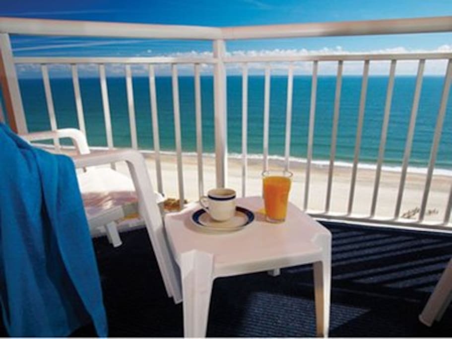 Great view from the deck