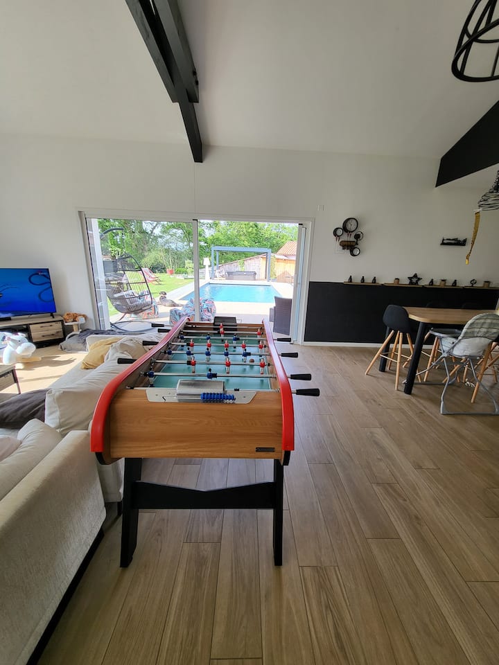 Classée 3* Villa Piscine Chauffée Et Jacuzzi - Souraïde