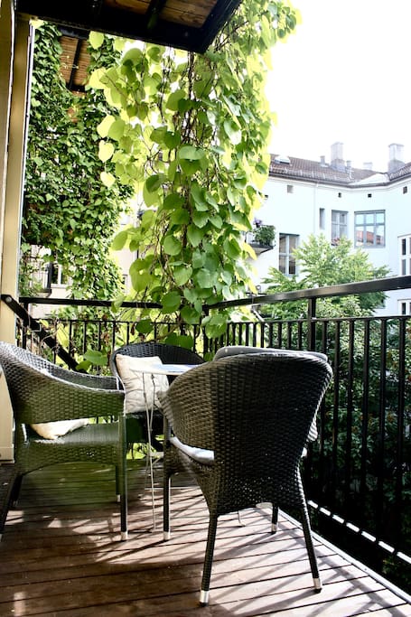 Private balcony