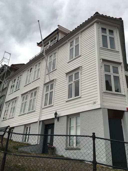 The house. 3 storeys, 62,62 and 40 sqm