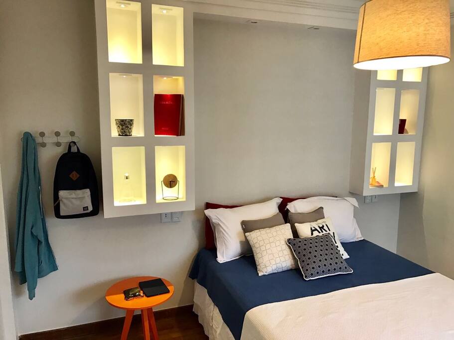 quarto de casal - cama queen size