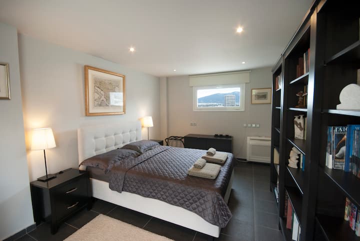 卧室3位于屋顶花园层