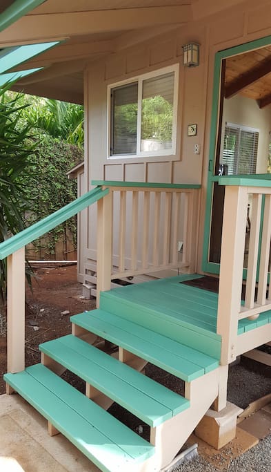 Cottage entrance
