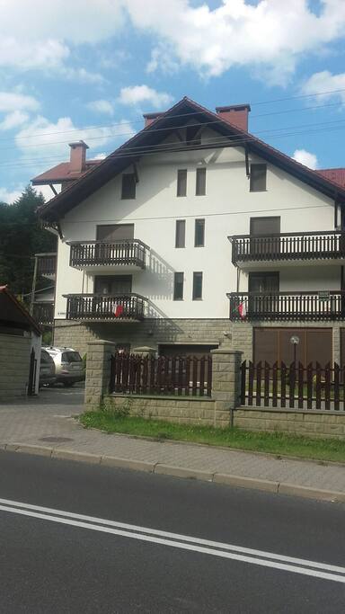 Widok od frontu