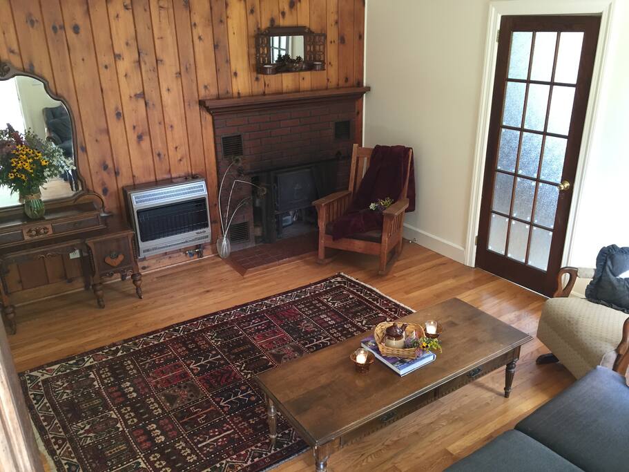 Partial view of living room