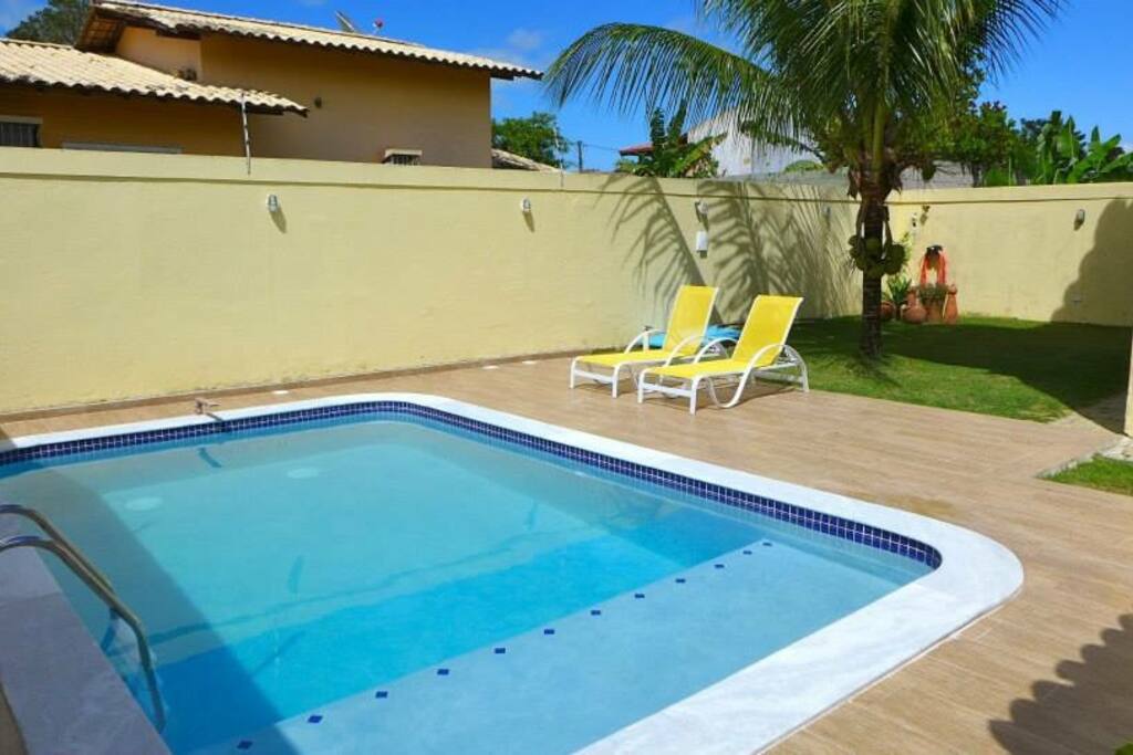 Piscina sempre azul ! Limpa diariamente !