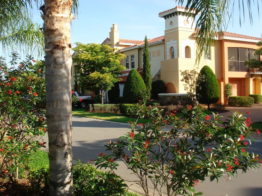 Outside view of unit